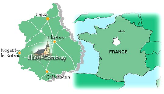 Pr&eacute;sentation d'Illiers-Combray